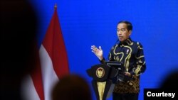 Presiden Jokowi tetap optimis Perekonomian Indonesia tetap tumbuh meski dunia di ambang resesi (biro Setpres)
