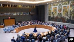 El Consejo de Seguridad de las Naciones Unidas se reúne para abordar la situación en Ucrania, el 22 de septiembre de 2022, en la sede de las Naciones Unidas, en Nueva York, EEUU.