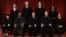 FILE - Justices of the U.S. Supreme Court pose for their official photo at the court in Washington, Oct. 7, 2022.