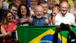 Le président brésilien Luiz Inácio Lula da Silva à Sao Paulo, Brésil, le 30 octobre 2022.