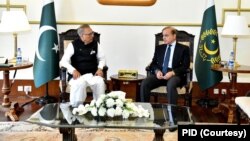 Shahbaz Sharif and Arif Alvi