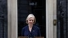 英国首相利兹·特拉斯（Liz Truss）星期四（10月20日）宣布辞去首相职务，她担任首相一共只有44天时间。-路透社照片