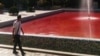 Artist Turns Iran Fountains Red to Reflect Bloody Crackdown
