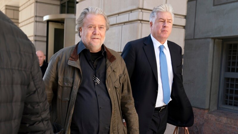 Trump Ex-Adviser Bannon Sentenced to 4 Months for Contempt of Congress