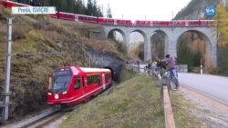 “Dünya’nın En Uzun Yolcu Treni” ile Alpler’de Rekor 
