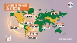 Mapa: El costo de producir un bitcoin en diferentes países del mundo