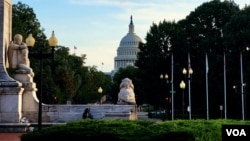 FILE - The U.S Capitol as seen from Union Station, Washington, D.C., Sept. 4, 2022.