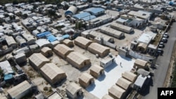 A recently opened medical center for cholera cases is pictured in the Syrian town of Darkush, in Idlib province, Oct. 22, 2022. The disease is making its first major comeback since 2009 in Syria, where nearly two-thirds of water treatment plants, half of pumping stations and one-third of water towers have been damaged by more than a decade of war, according to the United Nations.