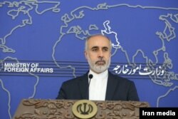 FiLe - Nasser Kanani, juru bicara Kementerian Luar Negeri Iran.