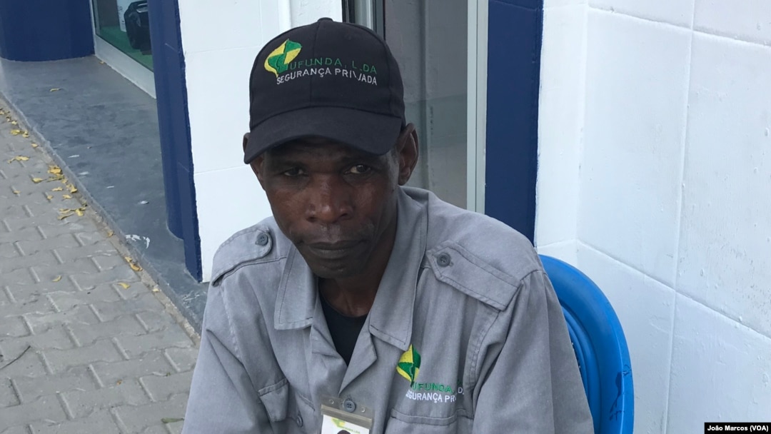 Joaquim Limpinho, segurança, Benguela, Angola, 20 Outubro 2022