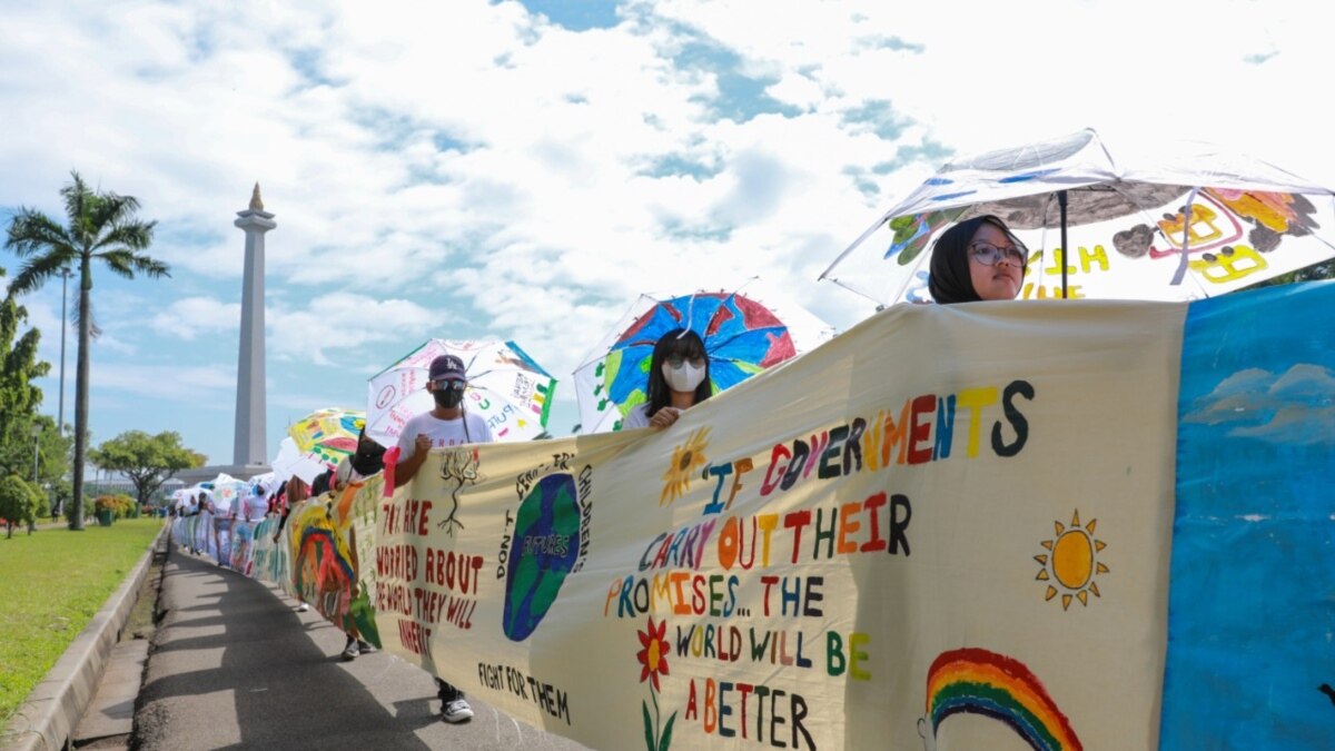 Ratusan Anak Indonesia Desak Pemimpin G20 Prioritaskan Aksi Nyata Atasi Ancaman Krisis Iklim