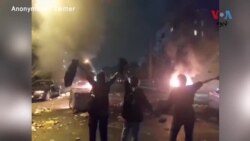 په ایران کې احتجاجونه لا دوام لري او ښځې خپل پړوني سوځوي