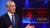 NATO Secretary-General Jens Stoltenberg meets the media during a press conference at the NATO headquarters in Brussels, Belgium, Oct. 11, 2022.