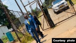 Nelson Chamisa at Chikurubi Maximum Security Prison