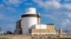 In this image provided by Georgia Power, the outside of the Unit 3 reactor containment building at Plant Vogtle in Waynesboro, Ga., is shown on Oct. 13, 2022.