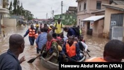 An Rufe Makarantu Sa Asibitoci A Ghana Sakamakon Mummunar Ambaliyar Ruwa