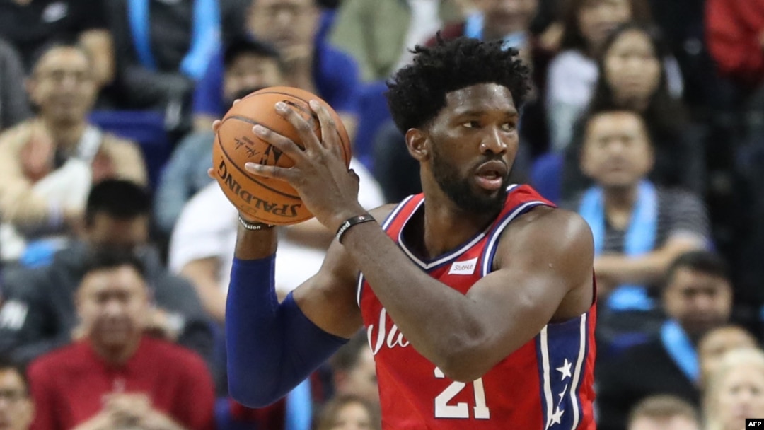 Le basketteur Joel Embiid.