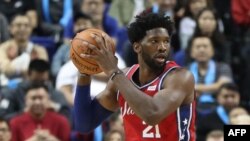 Le basketteur Joel Embiid.