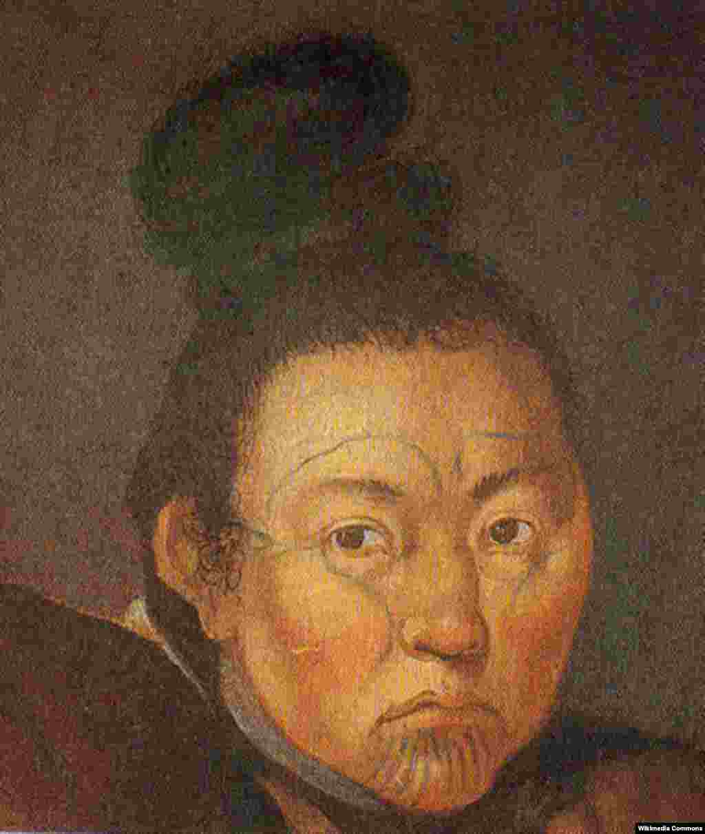 Portrait of an Inuit woman painted by an unknown artist, ca. 1654
