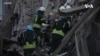 Rescuers Help Residents Stuck Under Rubble After Zaporizhzhia Strike