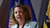 FILE - U.S. Deputy Attorney General Lisa Monaco speaks in Washington, May 6, 2022. She and other U.S. officials say entities and businesses need to take steps to protect against potential attacks in cyberspace.