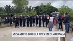 Migrantes irregulares en Guatemala