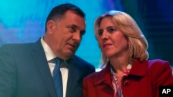 Milorad Dodik i Željka Cvijanović u kampanji pred izbore 2018. godine.