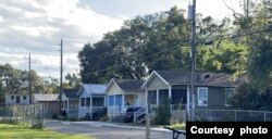 Homes in Rose's Parramore neighborhood, a historically Black community in Orlando, Florida. (Photo courtesy Shaniqua Rose)