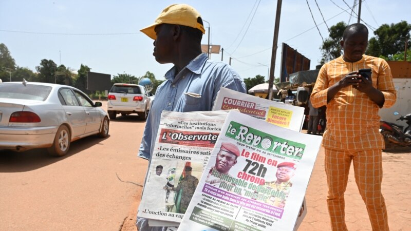 Burkina: les professionnels des médias déplorent la 
