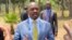 Nelson Chamisa speaking to reporters outside Chikurubi Maximum Security Prison