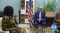 John Kerry ayanoli na mituna ya VOA Lingala mpo na lisungi ya Washington na RDC mpo na climat [TOTALA]