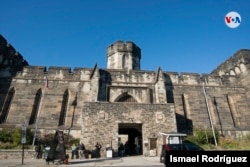 Exteriores de la histórica Penitenciaría del Estado Pensilvania, en Filadelfia. Abre al público todos días, excepto los feriados nacionales. [Foto: Ismael Rodríguez]