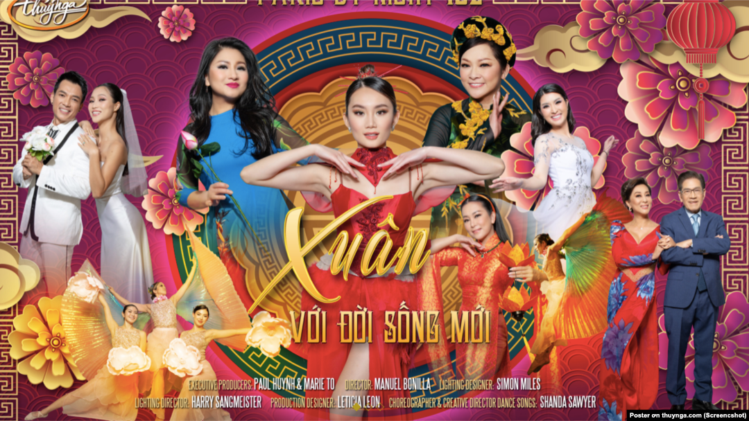 Một poster của Thúy Nga Paris.