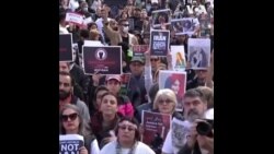 澳大利亚民众举行集会支持伊朗抗议者 