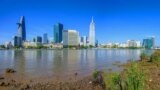 Một góc nhìn về thành phố Hồ Chí Minh của Việt Nam.