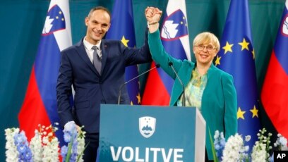 Slovenian presidential election of Pirc Musar is a symbolic choice