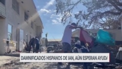 Damnificados hispanos siguen esperando asistencia tras huracán Ian