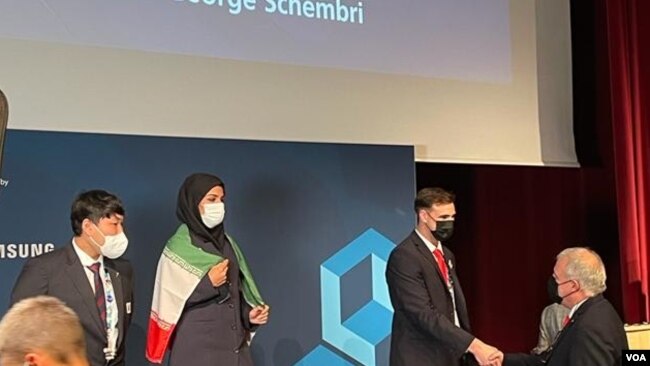 راضیه جلیلی در مسابقات «Swiss Skills» ژنو