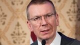 Міністр закордонних справ Латвії Едгарс Рінкевичс. Фото зроблене 20 квітня 2022 року. Фото: Reuter/Ints Kalnins 