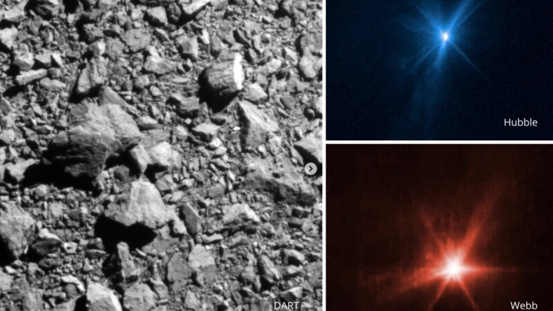 Space Telescopes Captured Asteroid Strike With Striking Clarity