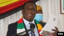 President Emmerson Mnangangwa