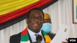 Mutungamiri wenyika VaEmmerson Mnangangwa