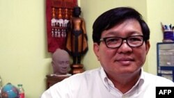 Ông Son Chhay, nhà lập pháp thuộc đảng đối lập Sam Rainsy