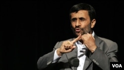 Presiden Iran Ahmadinejad dijadwalkan akan berpidato di Majelis UMum PBB hari ini, 22 September 2011 (foto:dok)