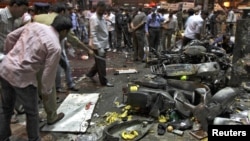 Mesto eksplozije u indijskom gradu Hajderabadu