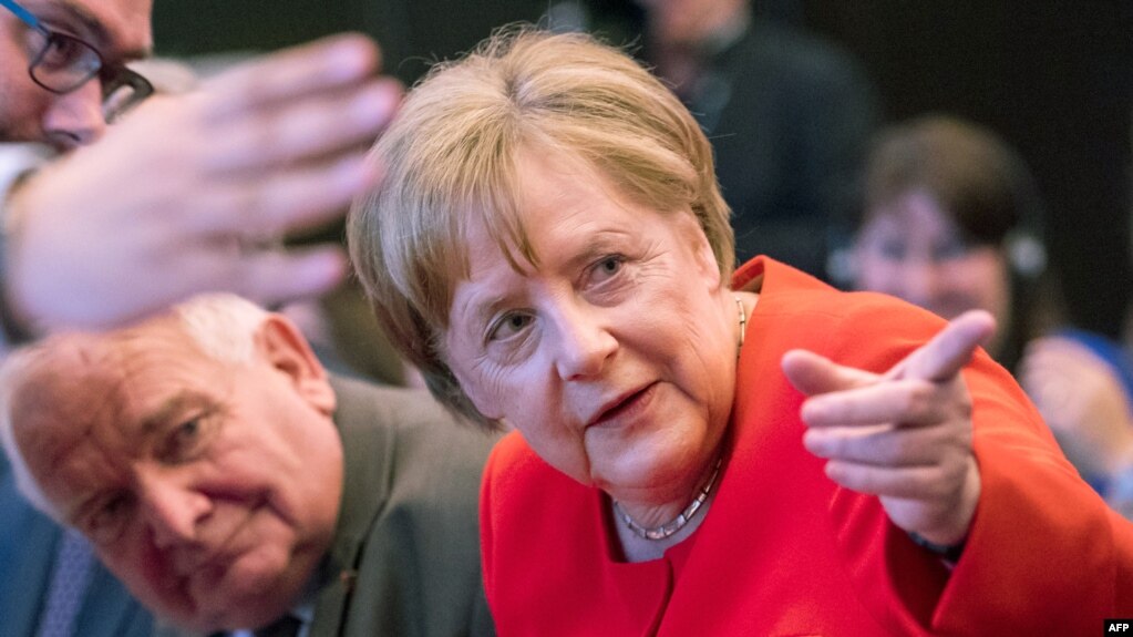 Rencontre merkel trump