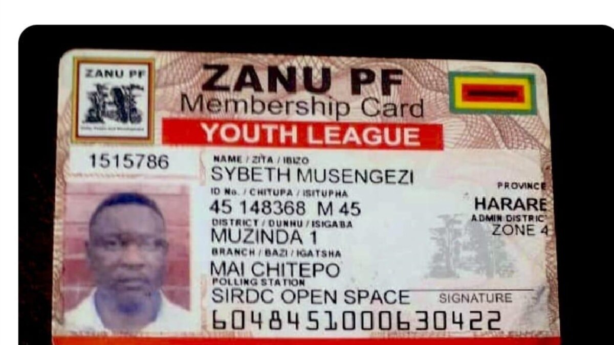 Musengezi Challenging Mnangagwa's Leadership of Zanu PF Locked Up, Facing Charges of Falsifying Ruling Party Card Address - Vimarsana News