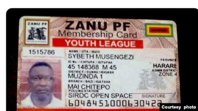 Sybeth Musengezi says he is a member of the ruling party contrary to remarks by some people that he is an imposter.