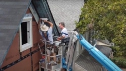 Идет реконструкция дома Робсона. YouTube. Фото с монитора. Courtesy photo