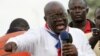 Ghana opposition leader Nana Akufo-Addo speaks during meeting in Accra to contest presidential election results on Dec. 11, 2012.